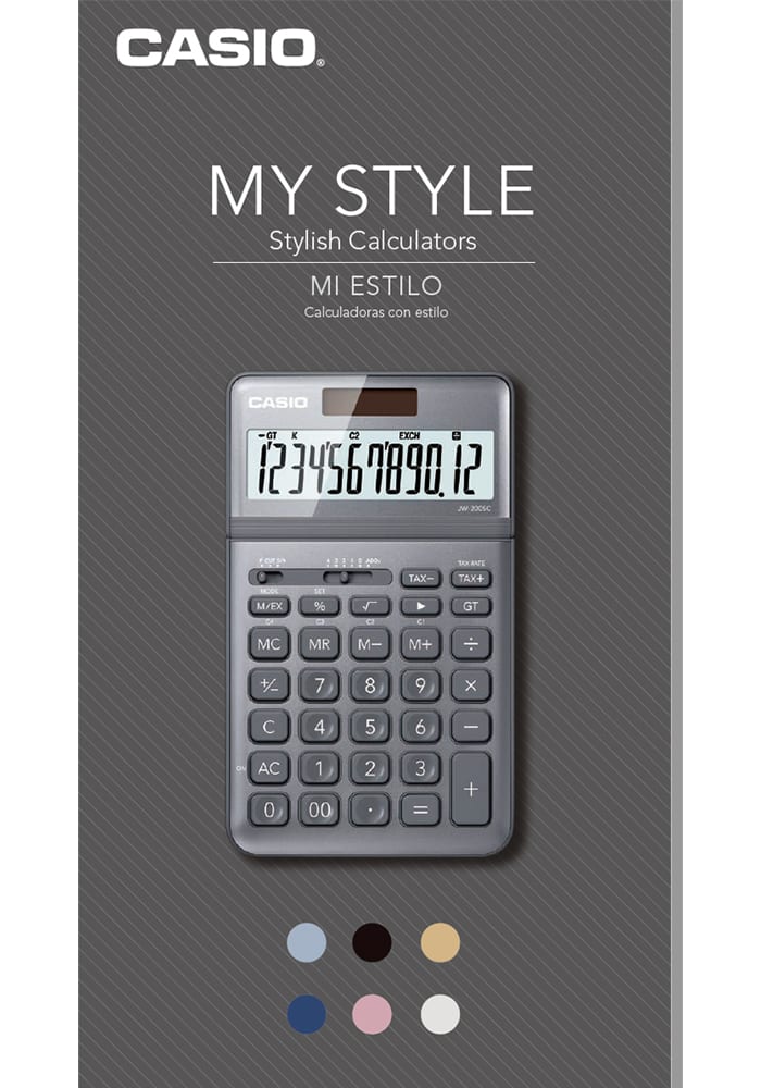 Stylish Calculators Catalog